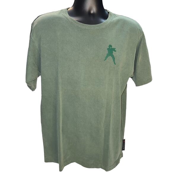 Vintage Tom Clancy’s Ghost Recon Ubisoft Military Green T-Shirt - Size M - Picture 1 of 16